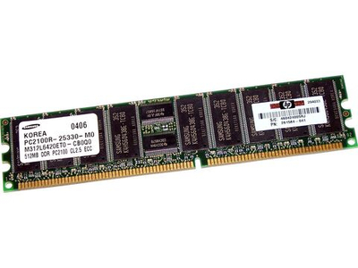 Оперативная память HP 512MB ECC PC2100 SDRAM Kit (1x512Mb) DL140 351108-B21