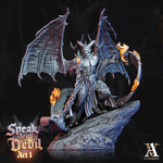 Grand Alliance Chaos Daemon Prince Демон-принц миниатюра для dnd, днд, pathfinder, фентези, Настольная игра, НРИ, Варгейм, РПГ