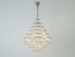 Подвесная люстра Newport 10120 10125+15/C gold