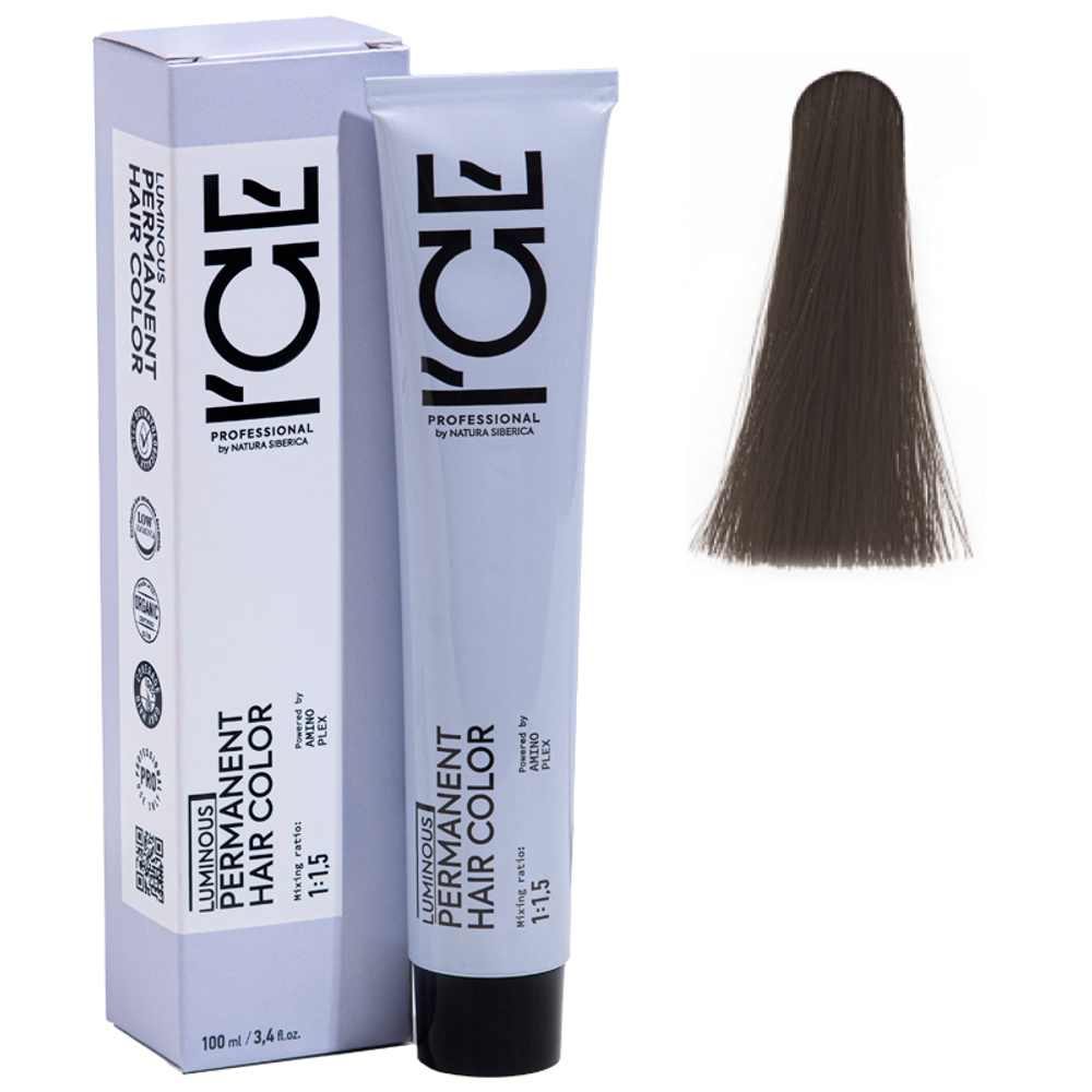 8.9 крем-краска ICE Permanent светлый блонд сандре - 100 мл.