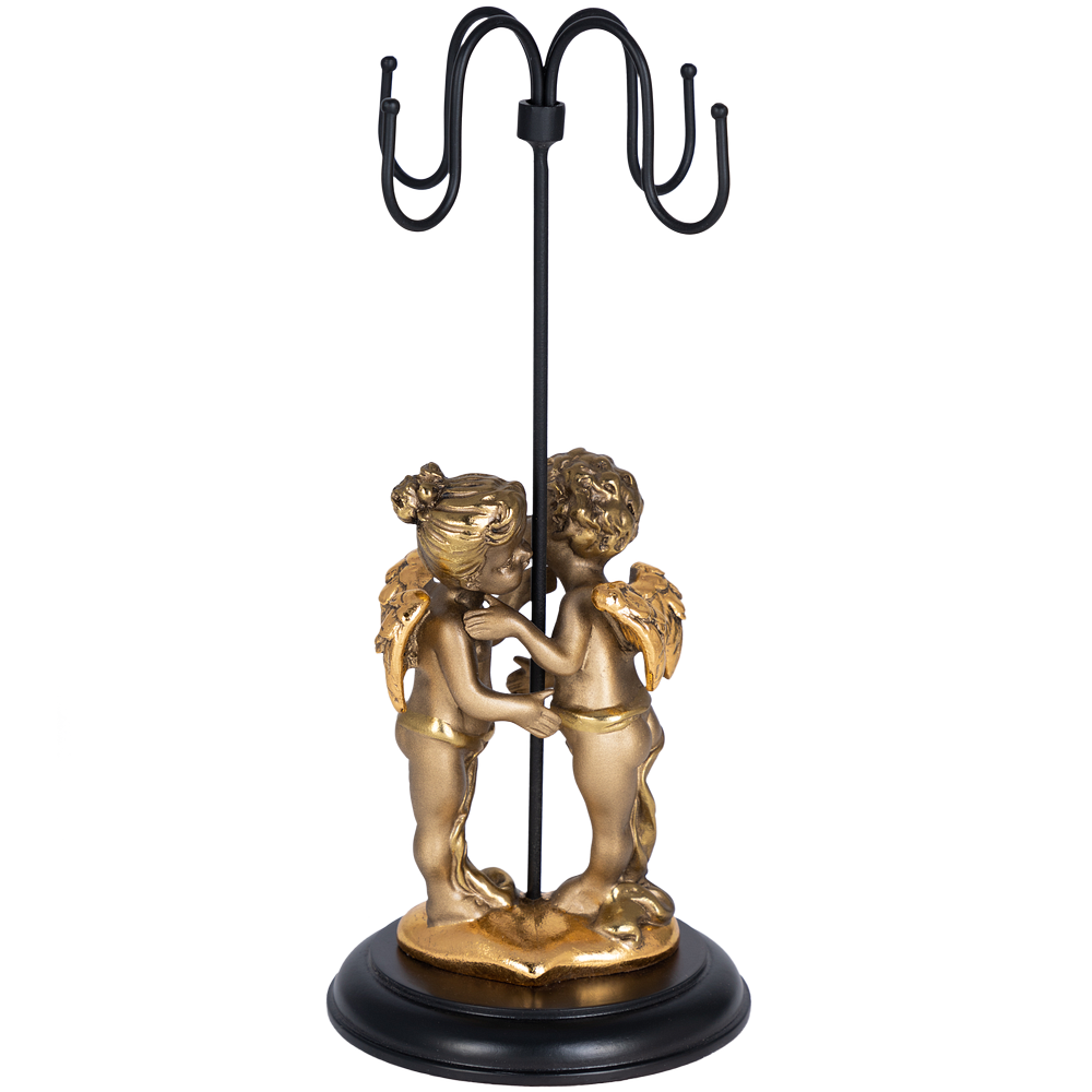 Подставка для украшений Секреты двух сердец Бронза