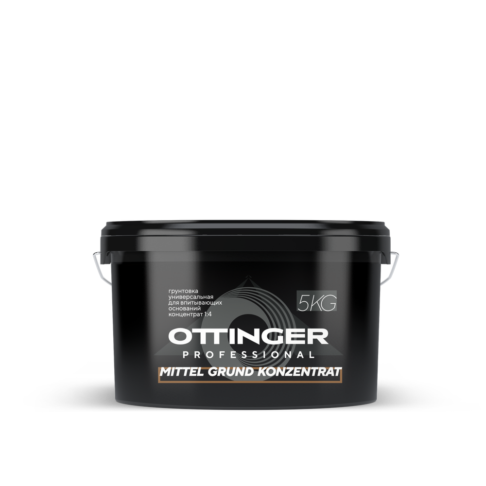 Грунт-концентрат акриловый OTTINGER MittelGrund Konzentrat универсальный 1:4 10кг
