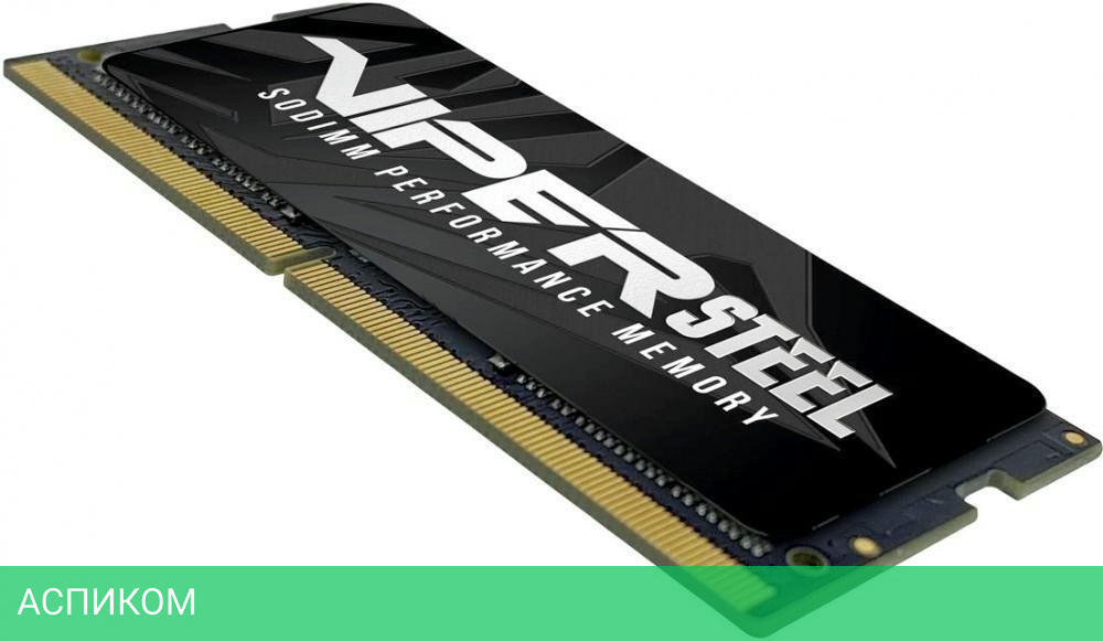 Оперативная память Patriot Viper Steel 32GB DDR4 SODIMM PC4-21300 (PVS432G266C8S)