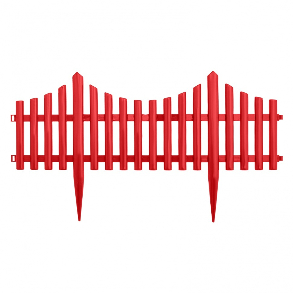 Забор декоративный "Гибкий", 24 х 300 см, коралловый, Россия, Palisad