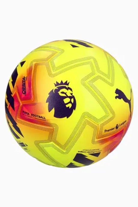 Футбольный мяч Puma Orbita Pro Lights Premier League размер 5 - желтый