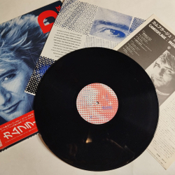Винтажная виниловая пластинка LP Rod Stewart Camouflage (Japan 1984) (Obi Copy)
