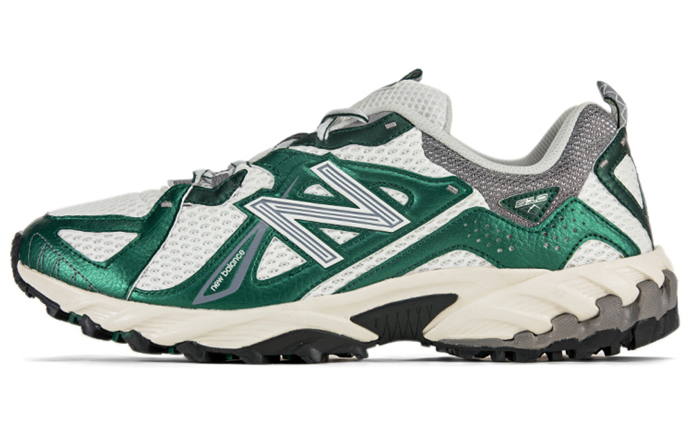 New Balance 610T retro functional trend non-slip wear-resistant breathable low-cut outdoor functional shoes for men and women the same style green