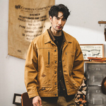 Американский стиль ретро многокарманная мужская ветровка-пиджак весенний и осенний сезон