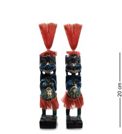 Decor and Gift 22-055 Статуэтка «Асмат» н-р из двух, 20 см