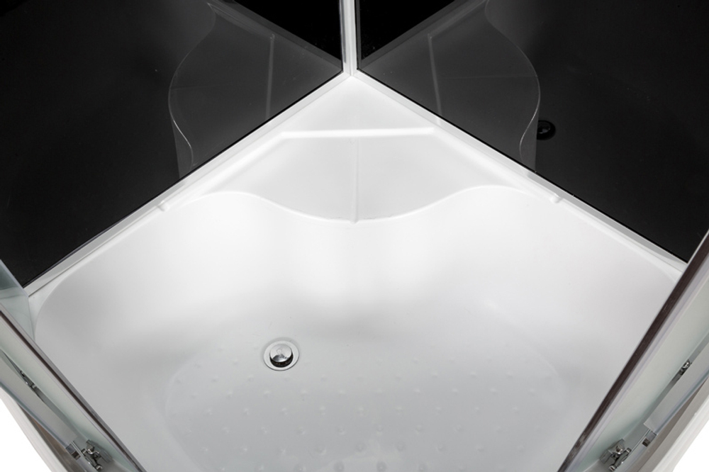 Душевая кабина AvaCan B10S LED BLACK