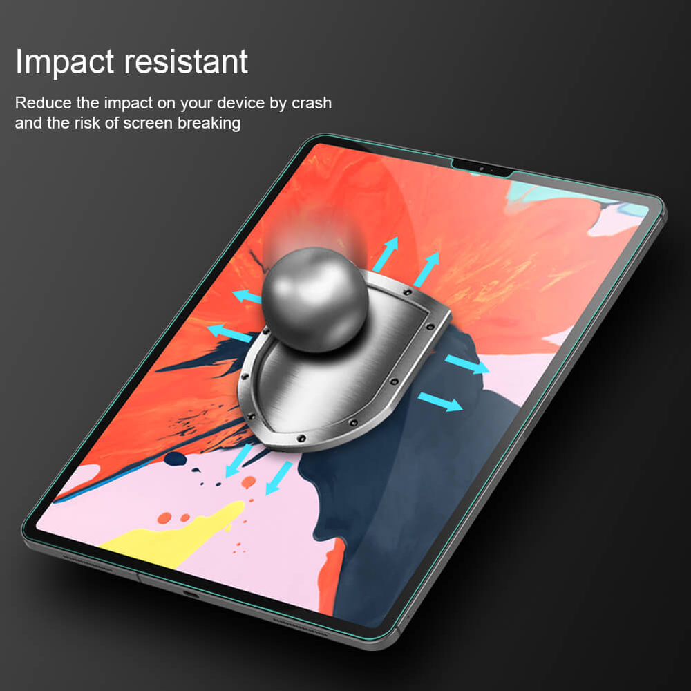 Защитное стекло с закругленными краями Nillkin Amazing H+ для для iPad Pro 11 2018