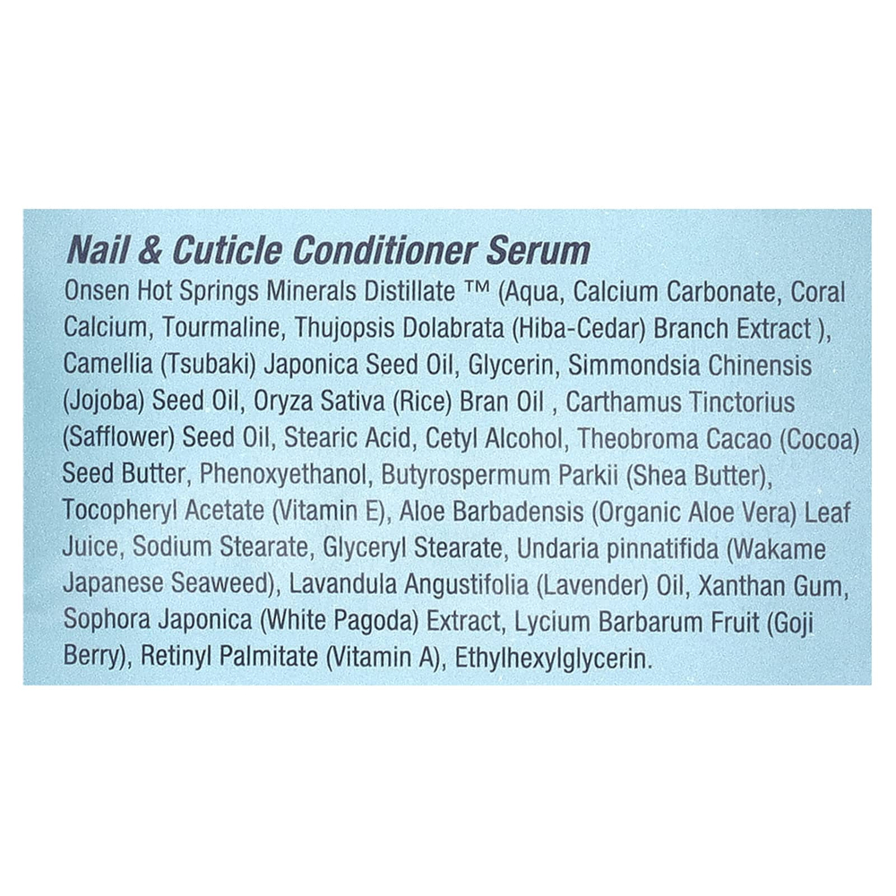 Onsen Secret, Набор для перезагрузки ногтей, 4 шт.