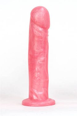 Классическая насадка к трусикам PLATINUM PINK - 20 см.