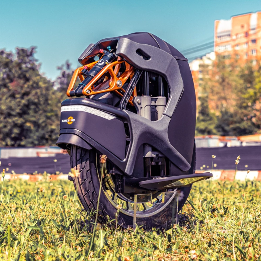 Моноколесо KingSong S18 Hollow V2 Molicel 910Wh Rubber Black подвеска