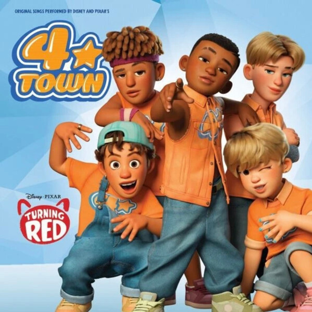 4*Town / Turning Red: Original Songs Performed by Disney and Pixar’s 4*Town (7" Vinyl EP)