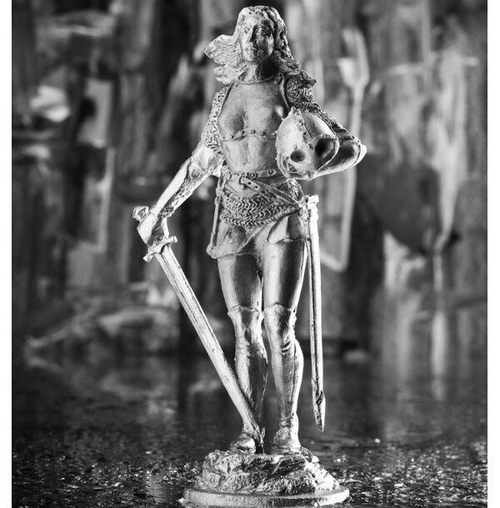 Оловянная фигура Светлый Альв. Катарина Клэрдэг