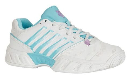 Женские Кроссовки теннисные K-Swiss Big Shot Light 4 - brilliant white/angel blue/sheer lilac