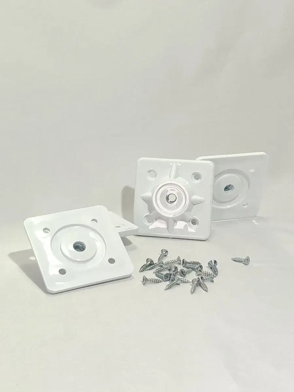 Комплект крепления для ножек стола, стульев, мебели M10 - 12 шт.