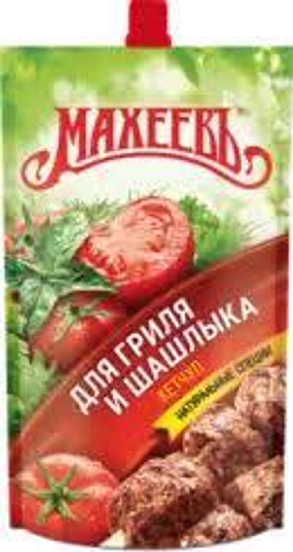Кетчуп "Махеевъ" Для Гриля и Шашлыка 260гр. м/уп. к