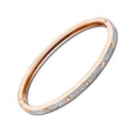 Браслет из золота с фианитами