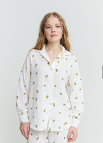 Муслиновая рубашка с лимонами L 50\52