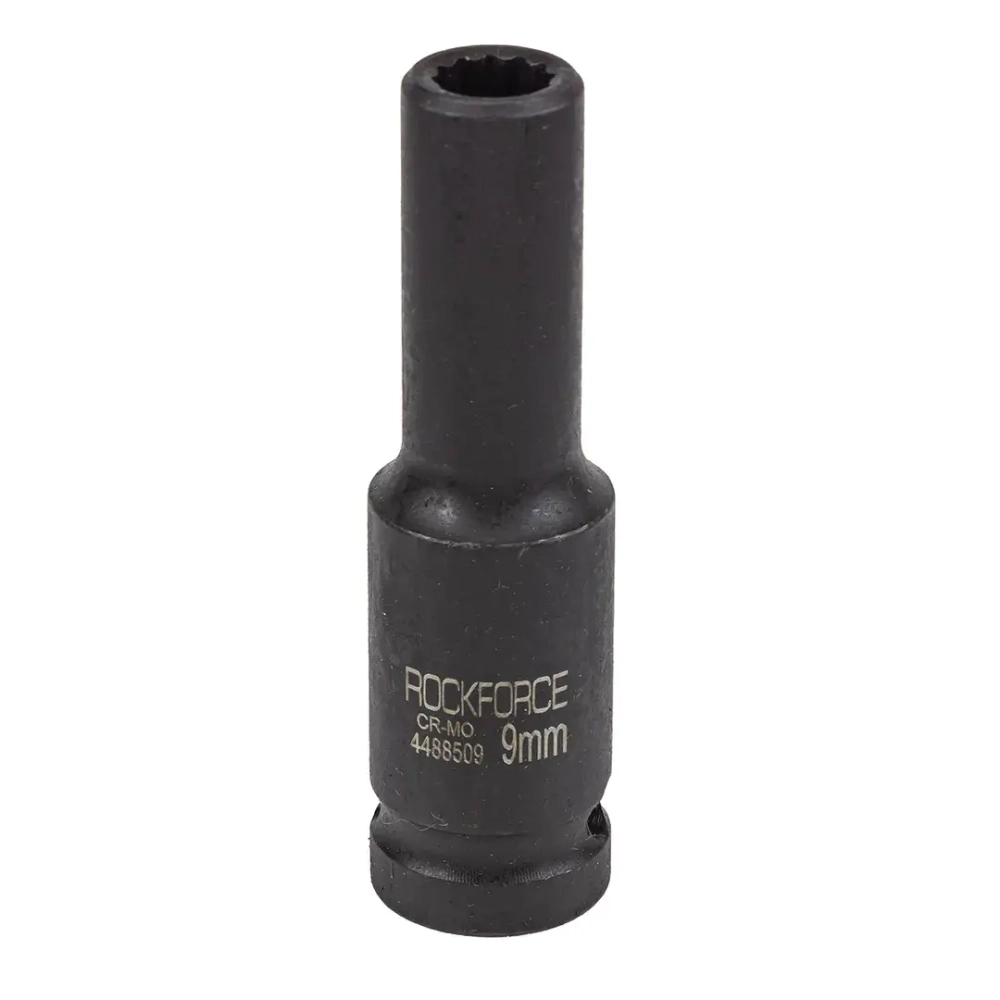 Головка ударная глубокая 9мм (12гр.), 1/2'' RockForce RF-4488509