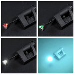 Тактический нашлемный фонарь / олива