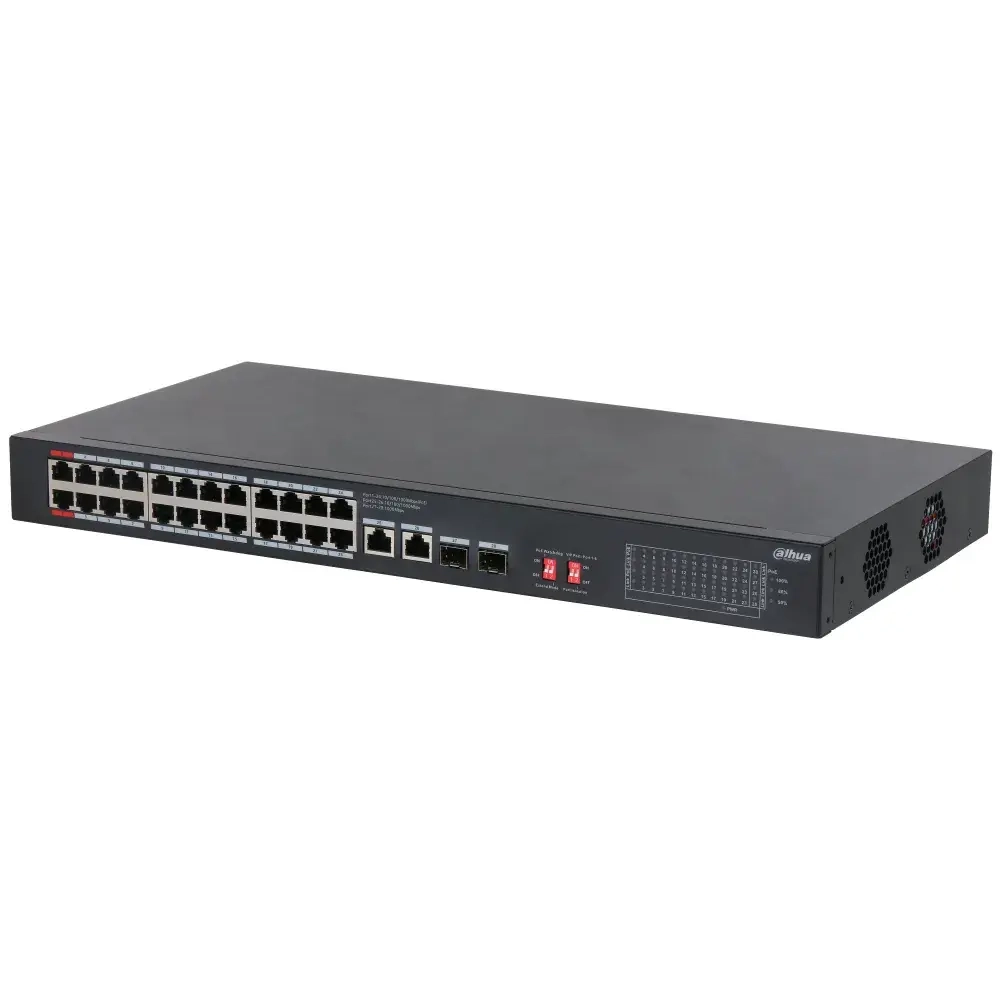 DH-S3228-24GT-375 Сетевой PoE коммутатор
