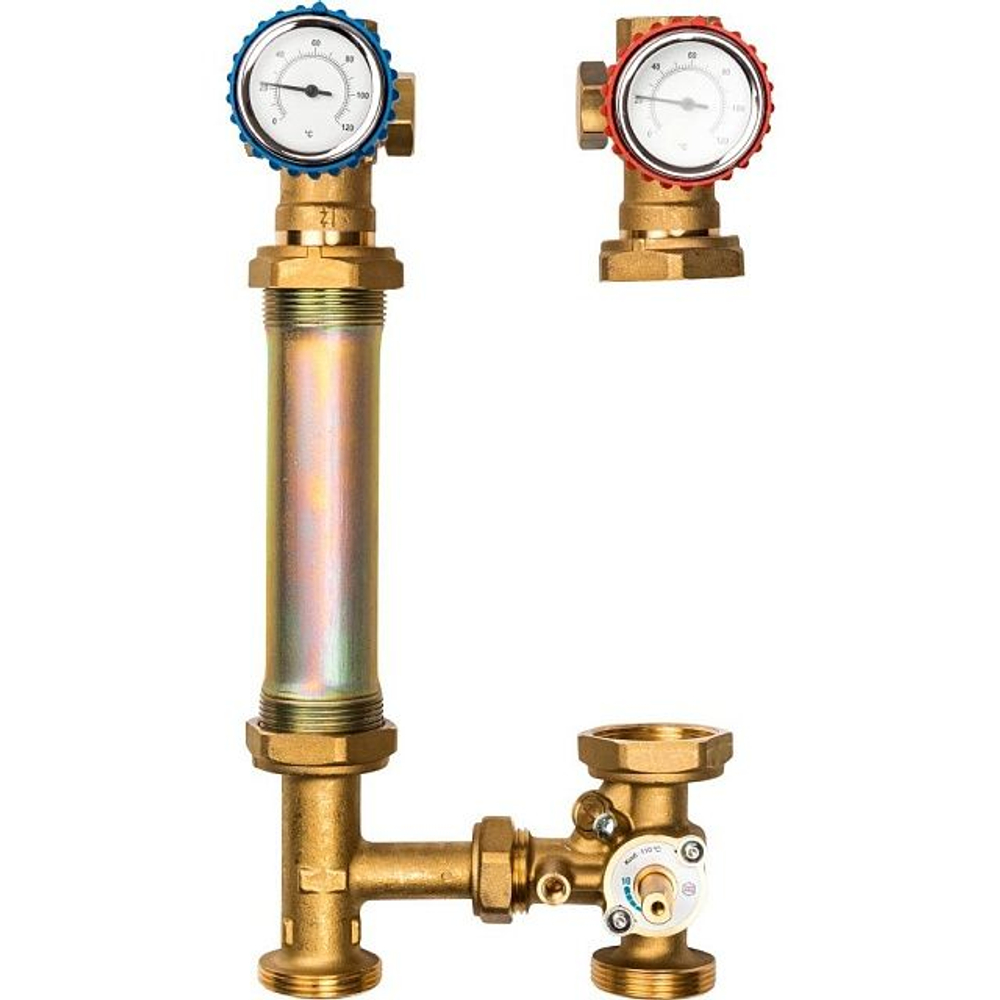 Насосная группа 1" без насоса с 3-х ходовым приводом 29 кВт STOUT (SDG-0007-002501)