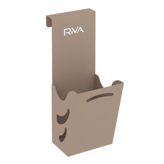 Навесной лоток для ручек и карандашей MAN-04 Металл Мокко 80*103*200