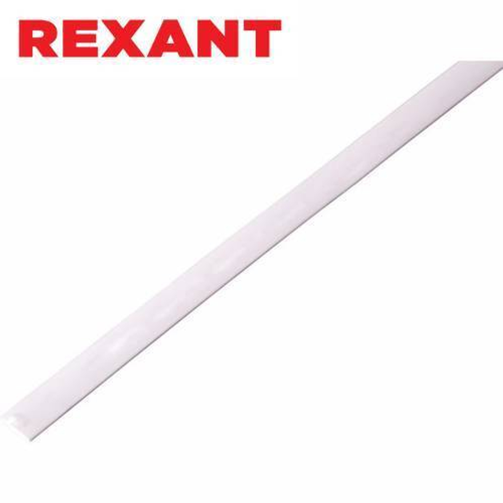 6,0/3,0 мм 1м термоусаживаемая трубка белая Rexant/20-6001