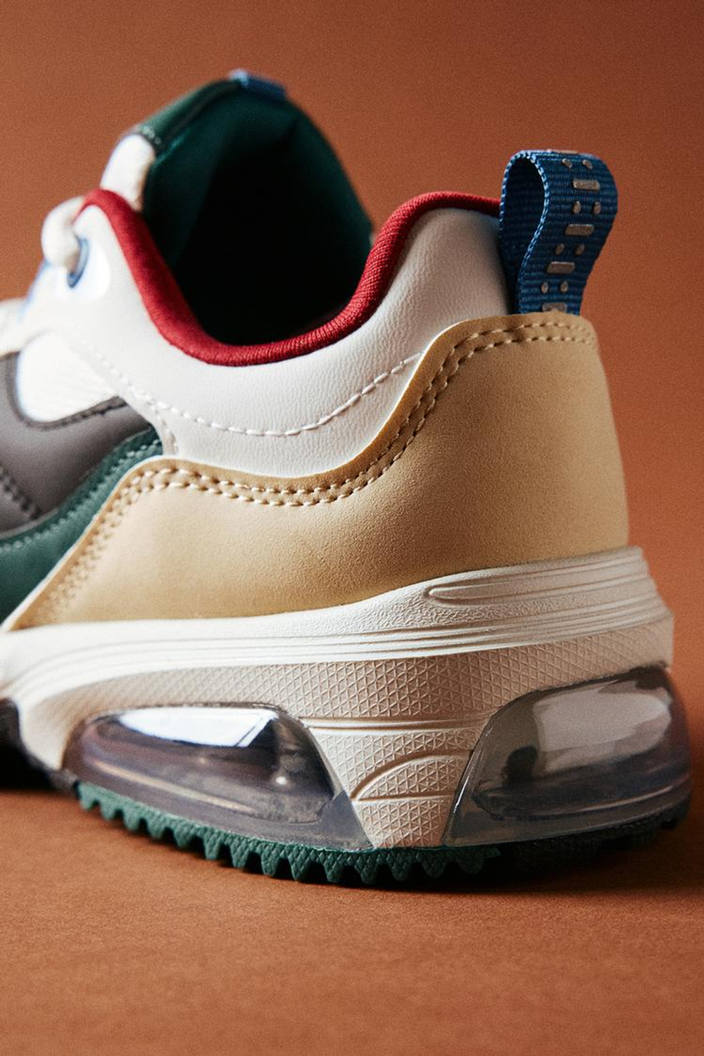 ZARA КРОССОВКИ С ВОЗДУШНОЙ ПОДУШКОЙ, РАЗНОЦВЕТНЫЙ