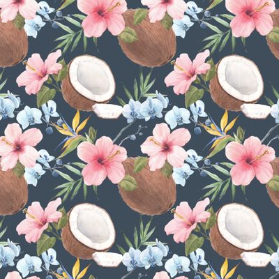 Тропики с кокосом