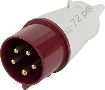 ЗУБР 32A 400В Переносная вилка (55250-032-5)