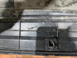 Накладка двери передней левой RAV4 IV (XA40) 15-19 Б/У Оригинал 7507442021