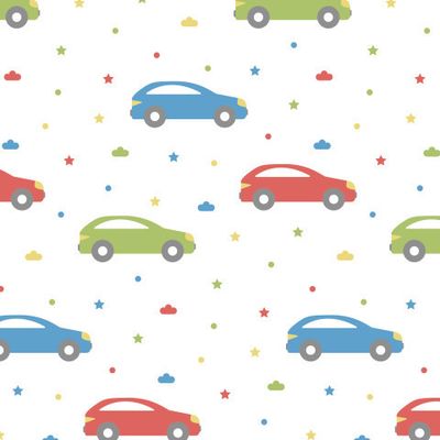 Buy kids fabric colorful small cars