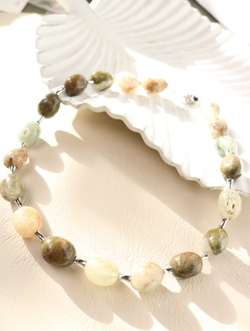 Чокер из рутилового кварца "Солнечные нити"