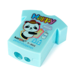 Точилка "Футболка с пандой", 2 отверстия, 1 шт.