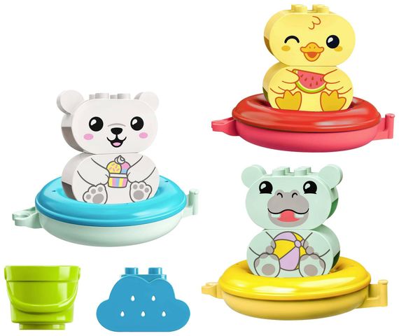 Lego konstruktor Bath Time Fun: Floating Animal Train