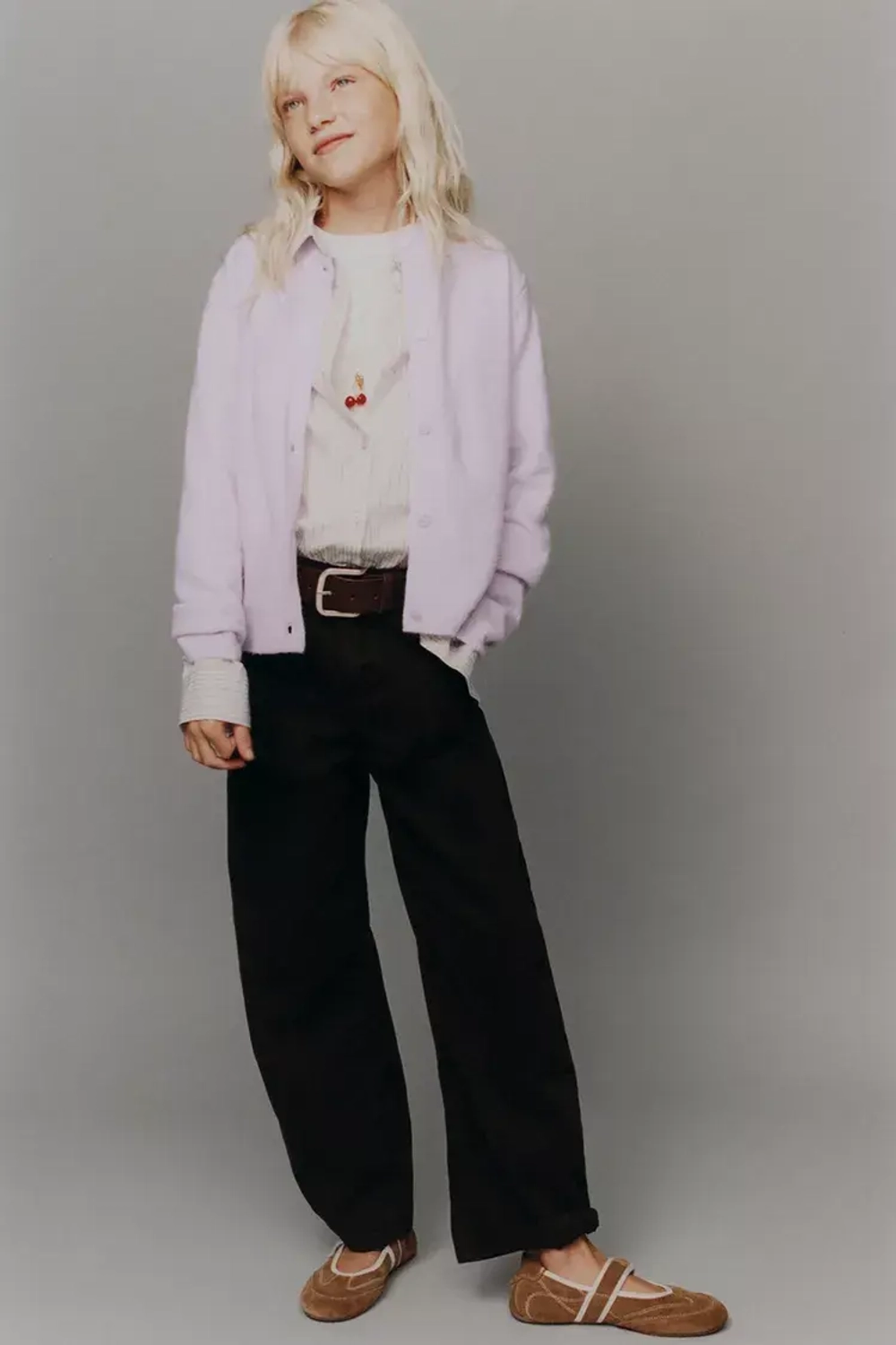 ZARA ДЖИНСЫ BARREL, ШОКОЛАДНЫЙ