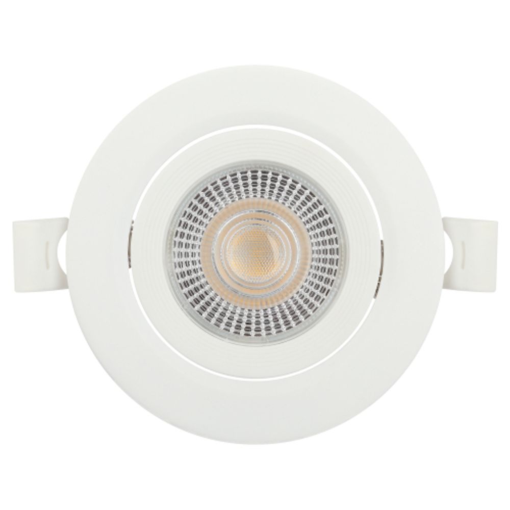 Светильник светодиодный встраиваемый ЭРА KL LED 25A-5 3K WH круглый поворотный белый 5Вт 3000К | Встраиваемые LED светильники