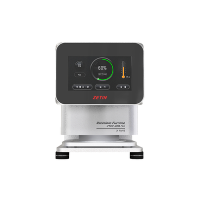 Компактная печь для обжига керамики с вакуумным насосом Zetin ZTCF-20B Pro