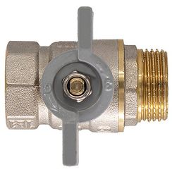 Кран шар. для воды 1/2 г/ш бабочка CTM СТАНДАРТ CWFMB012