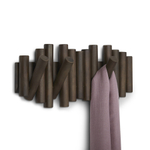 Вешалка настенная UMBRA Picket, 5 крючков, состаренный орех