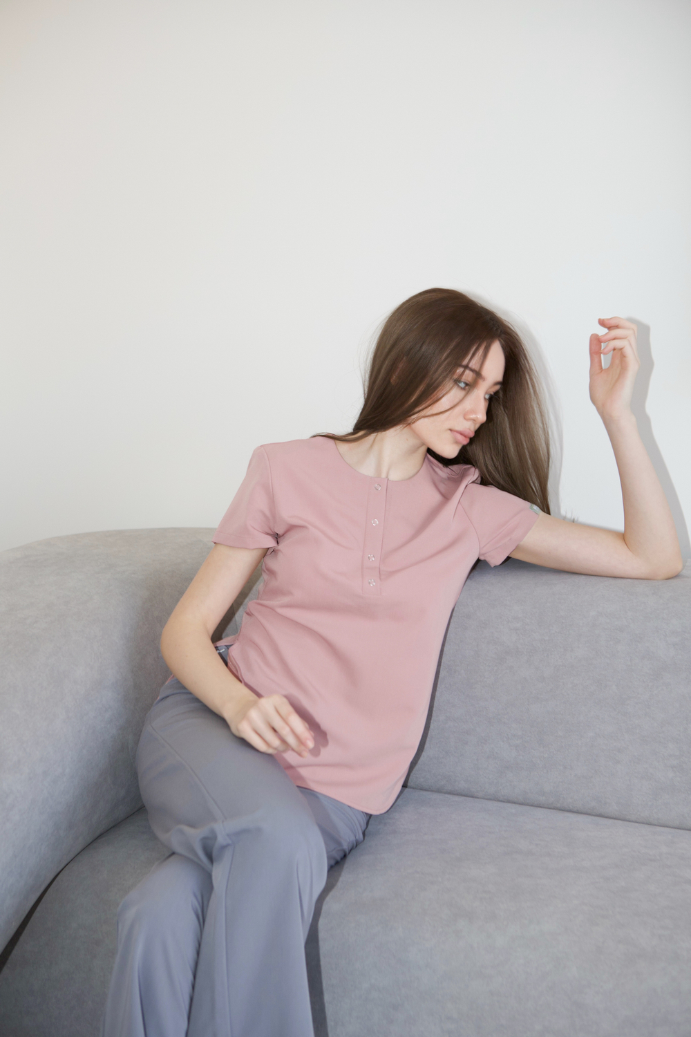 Блуза Medici 015 розовая