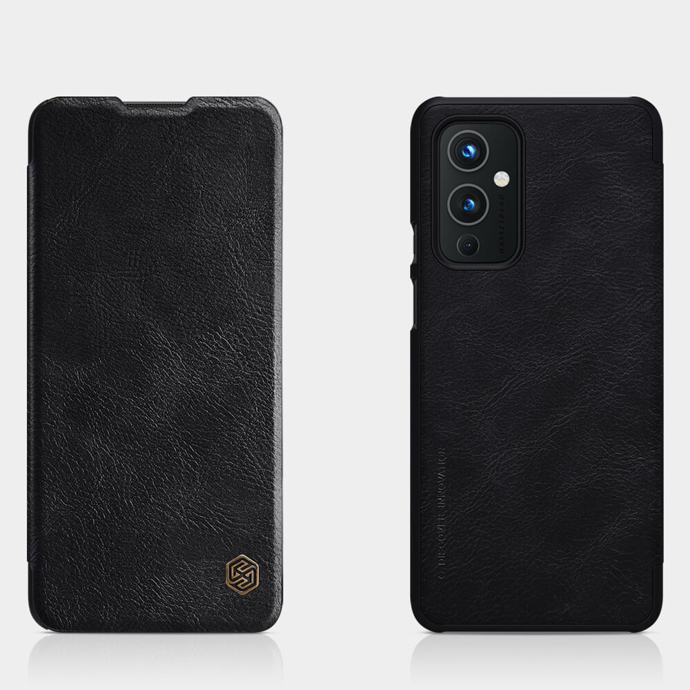 Кожаный чехол-книжка Nillkin Leather Qin для OnePlus 9R