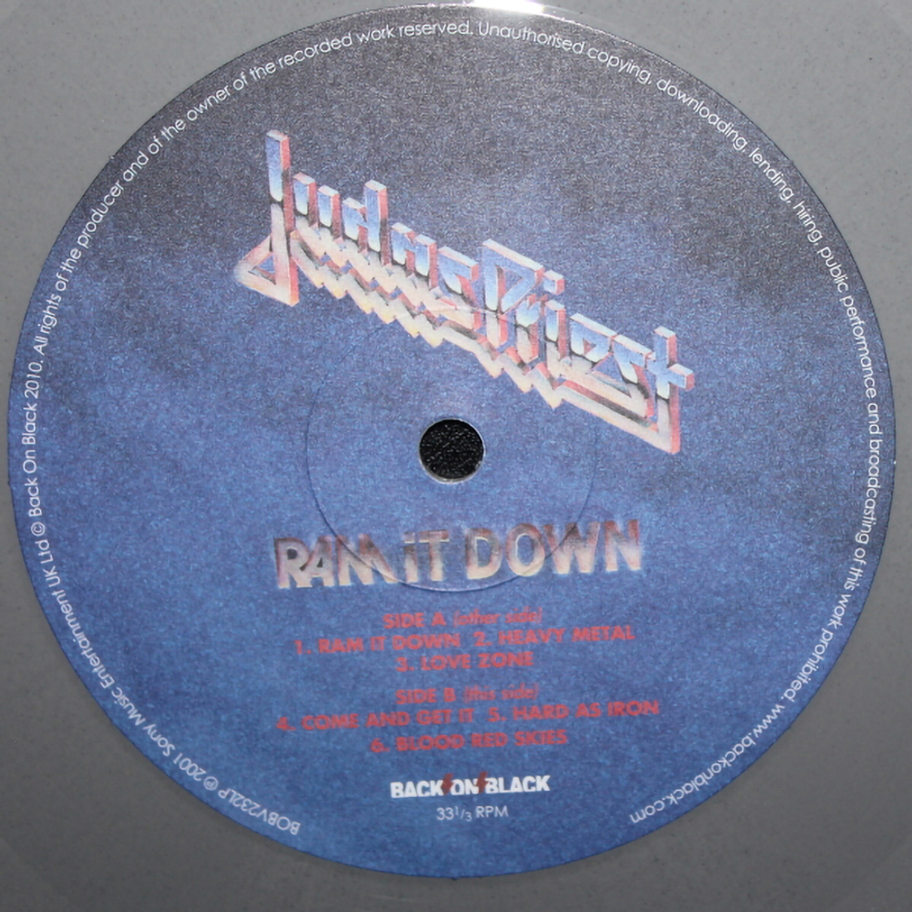 Judas Priest / Ram It Down (Coloured Vinyl)(2LP)