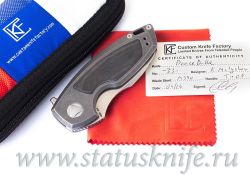 Нож CKF PeaceDuke М390, Карбон, дизайн Малышевфотография - 1