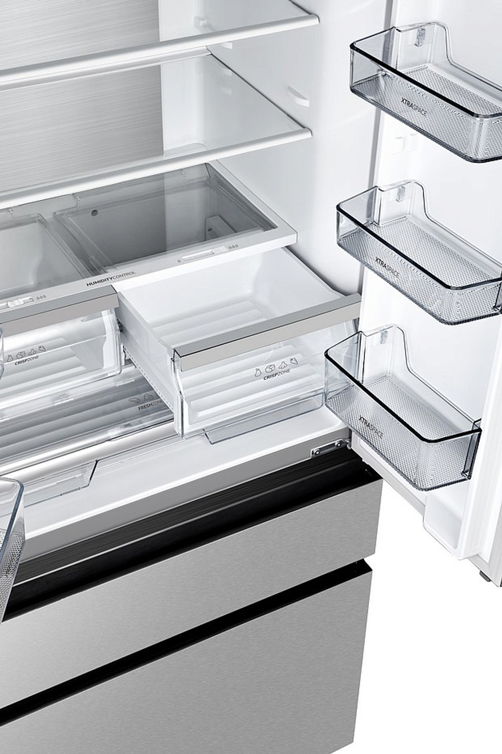 Отдельностоящий холодильник Gorenje NRM8181UX