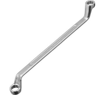 Накидной коленчатый ключ SPARTA 10x11 мм, хромированный 147395